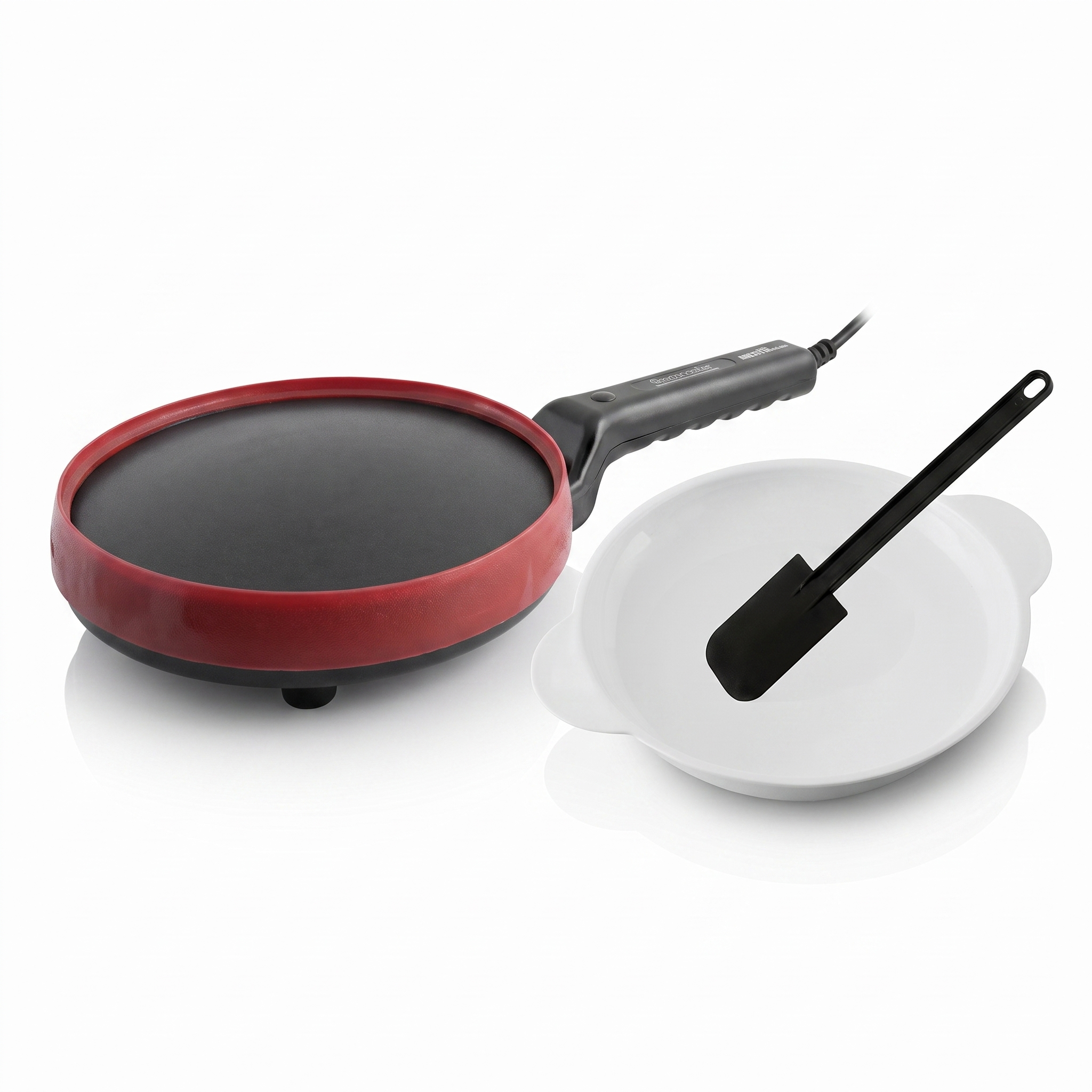 Panquequeira Elétrica Bivolt + Travessa e Acessórios