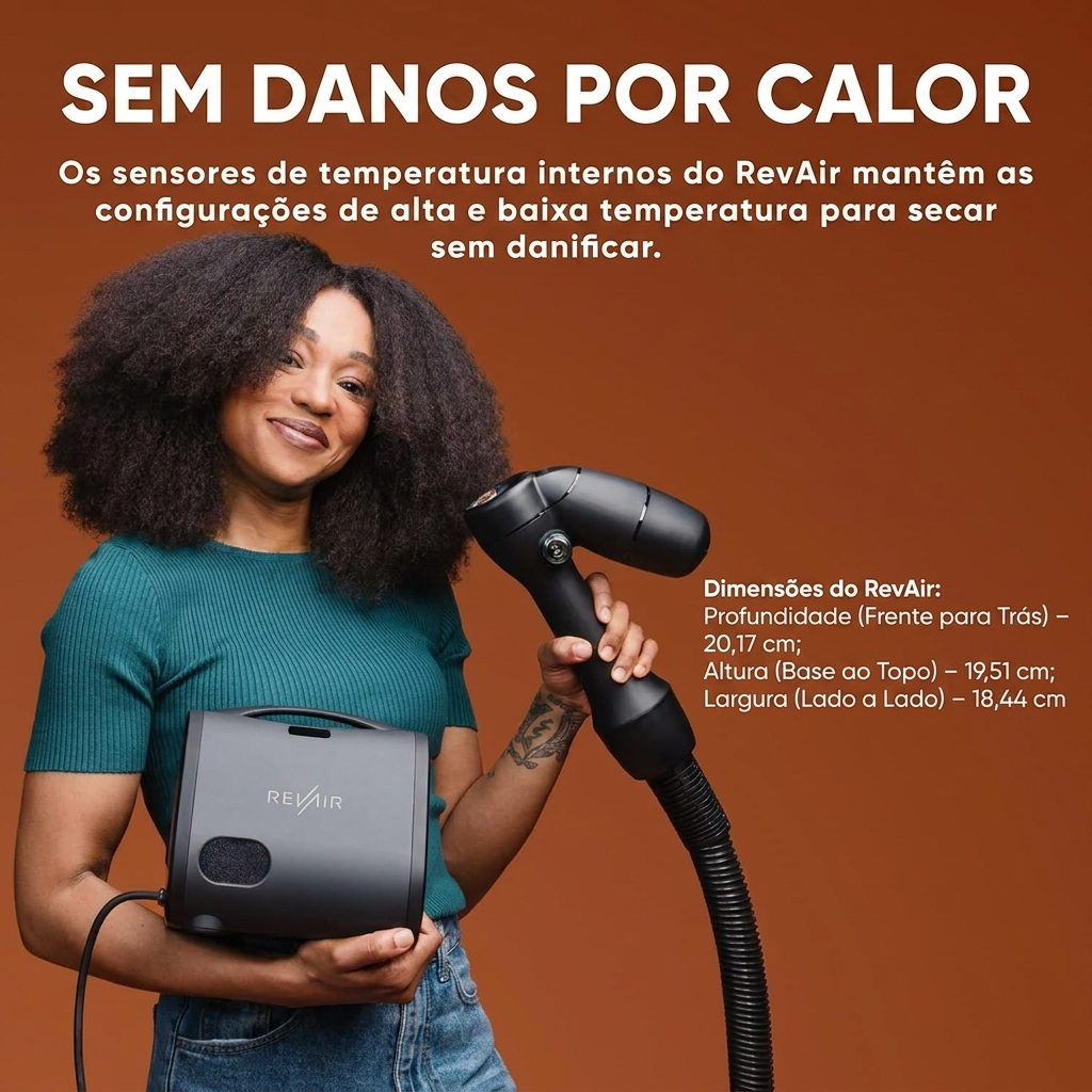 Secador Aeron - Ar Reverso 2 em 1 - Bivolt