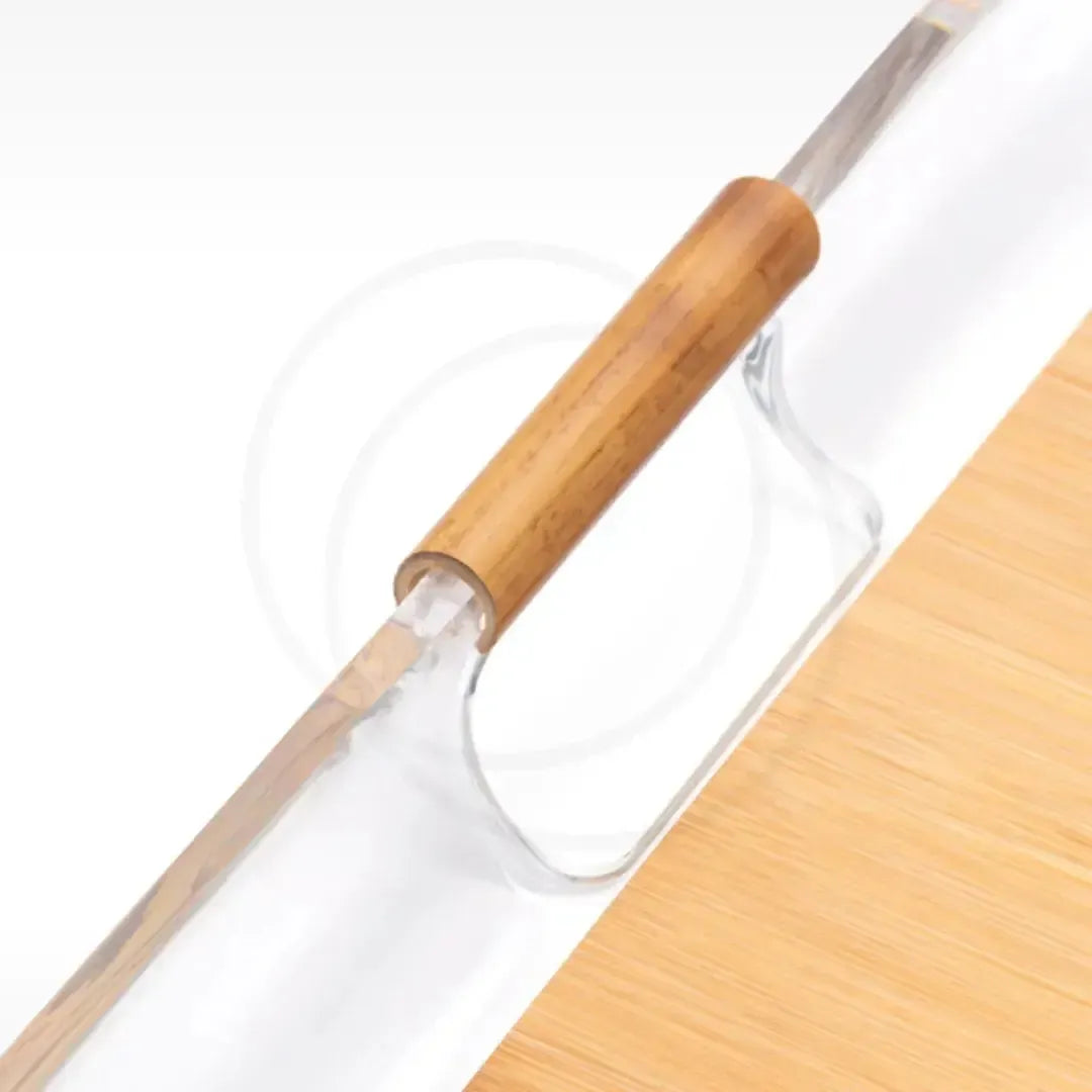 Bandeja de Serviço Grande Acrílico / Bambu Onom