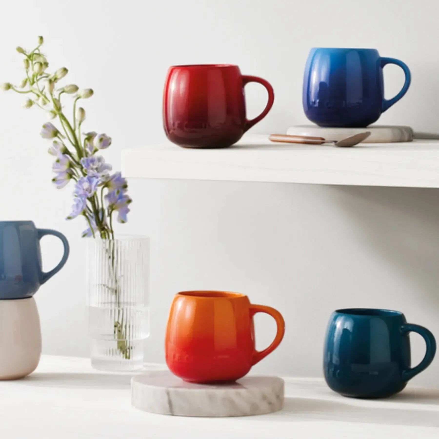 Caneca Cerâmica Sphere Laranja 320ml Le Creuset