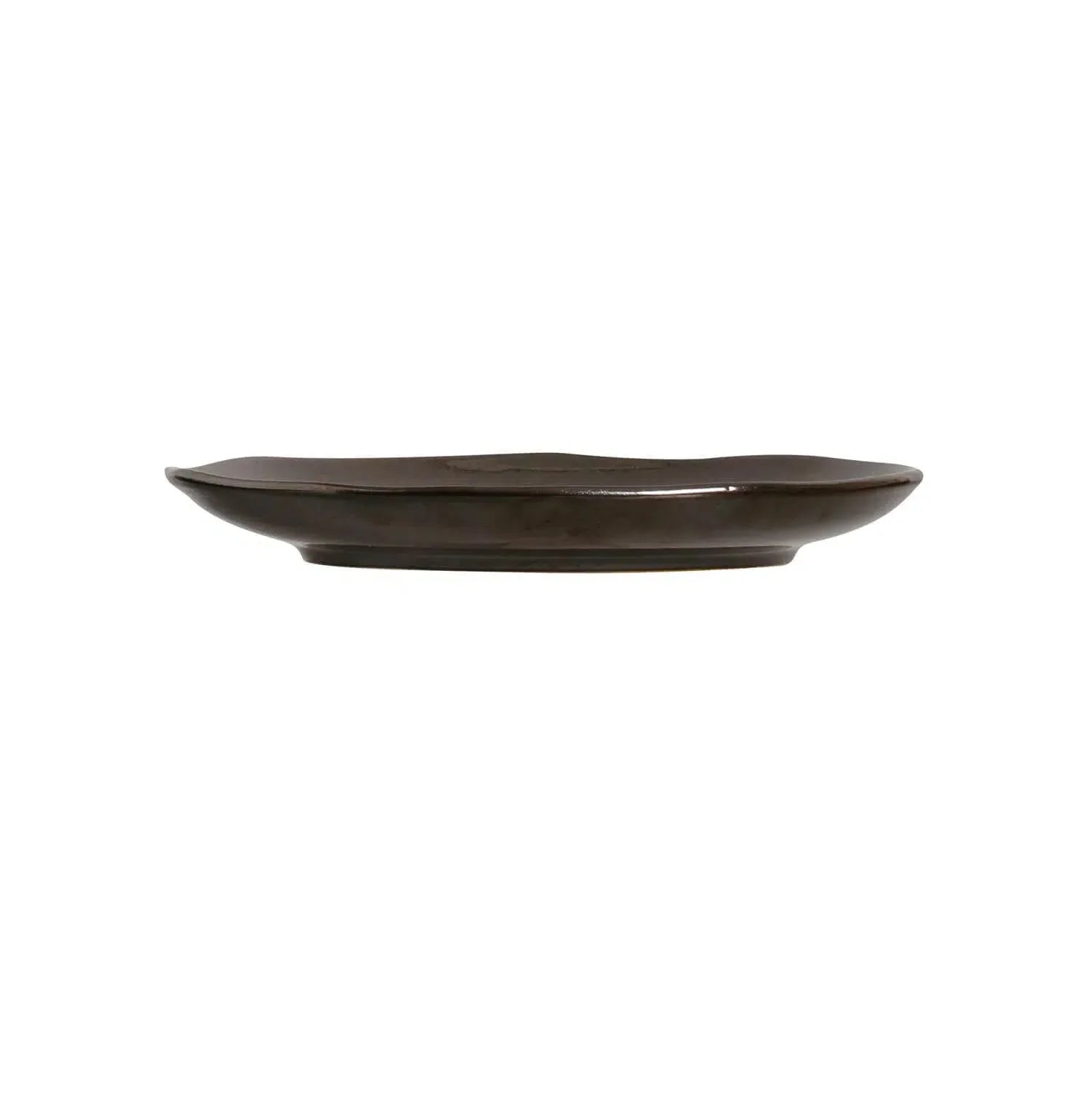 Conjunto 6 Pratos de Sobremesa Stoneware Orgânico Ferrum 19,5cm Porto Brasil