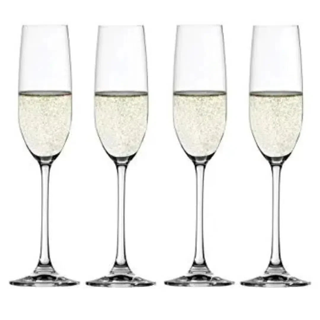 Conjunto de 4 Taças de Champagne 210ml Salute Spiegelau