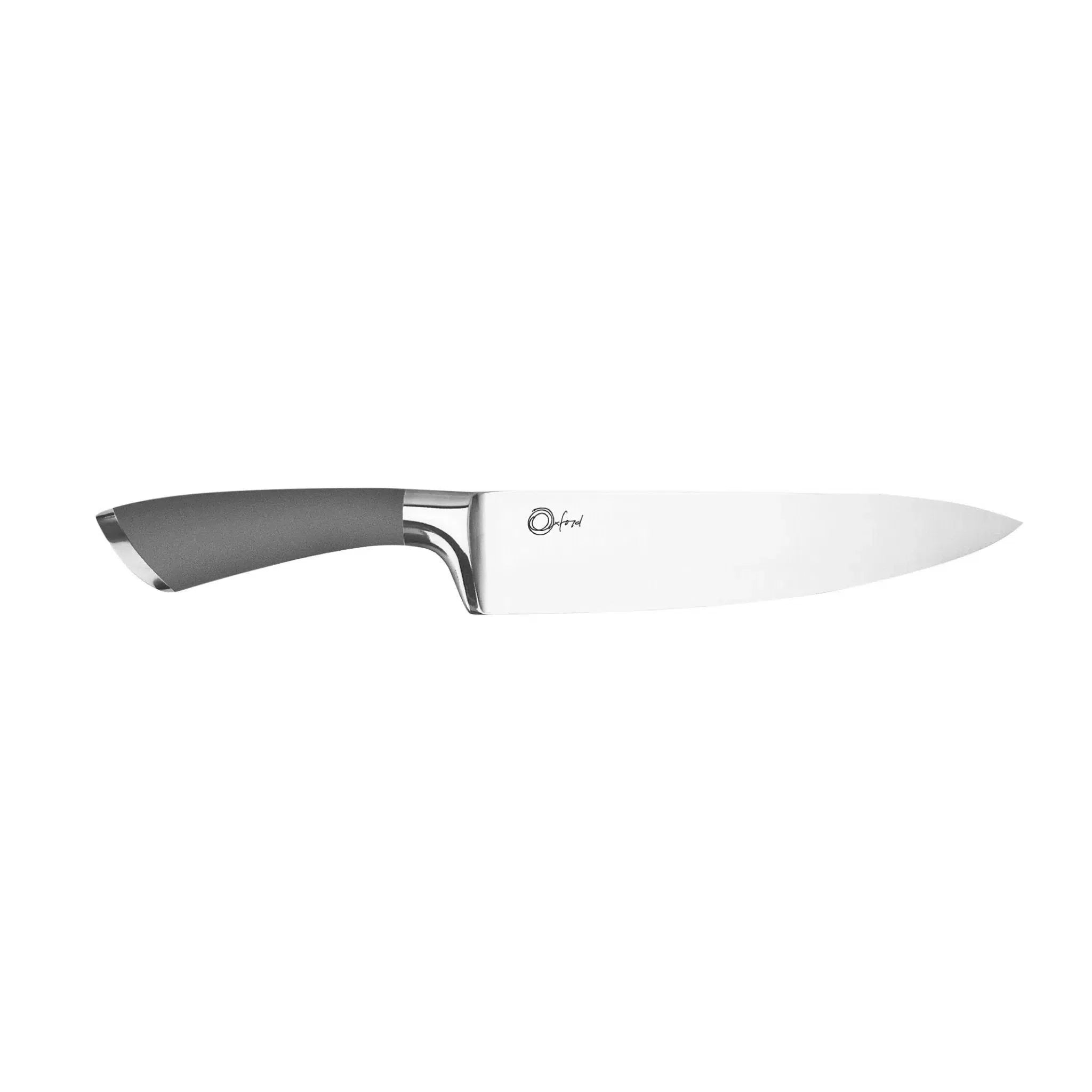 Faca Chef 33cm Inox com Cabo Cinza