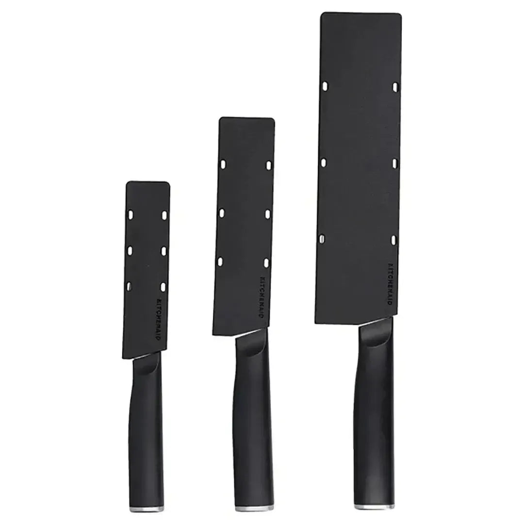 Jogo 3 Facas em Aço Japonês com Capa Protetora KitchenAid