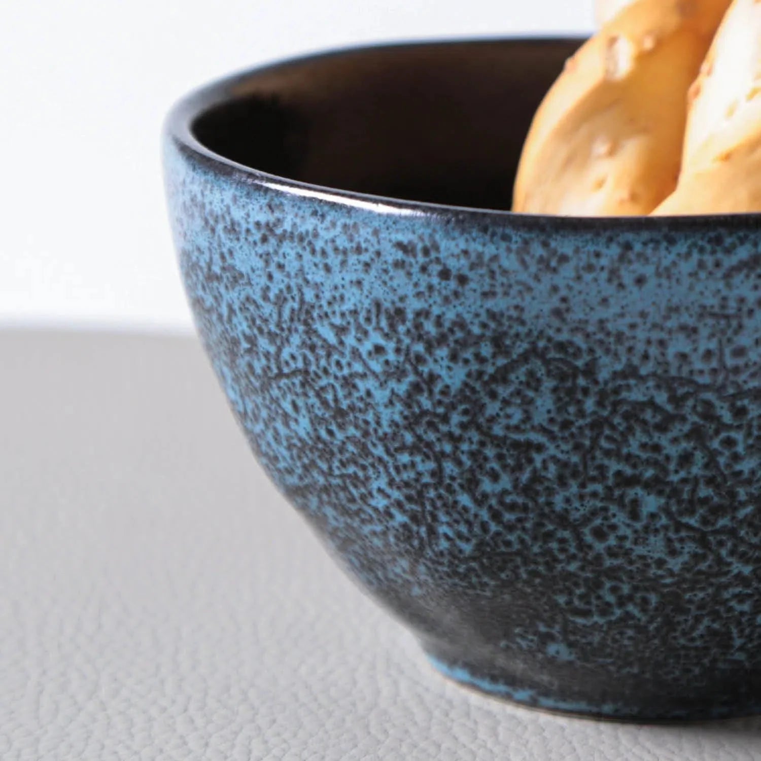 Jogo 6 Bowls Stoneware Orgânico Petroleum/Night Sky 558ml Porto Brasil