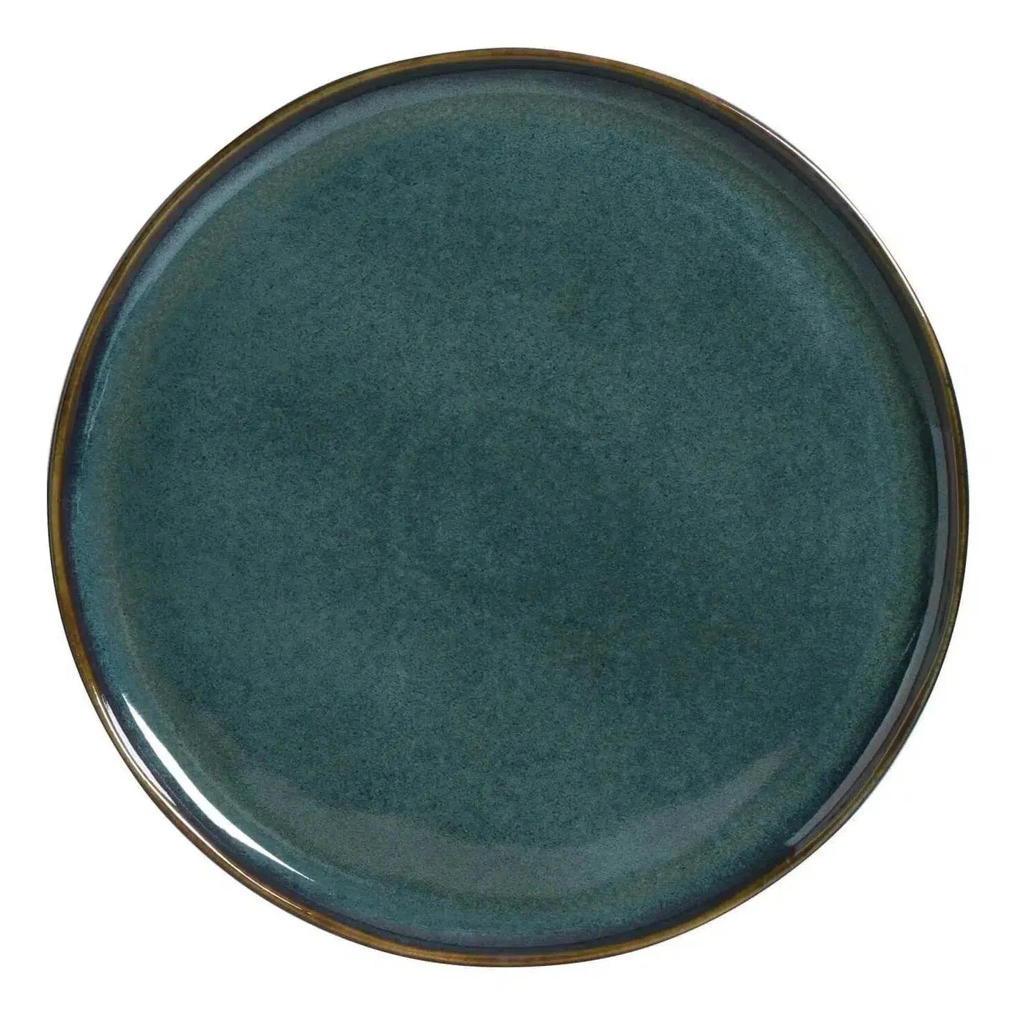 Jogo 6 Pratos Rasos Stoneware Bio Oceano 27,5cm Porto Brasil