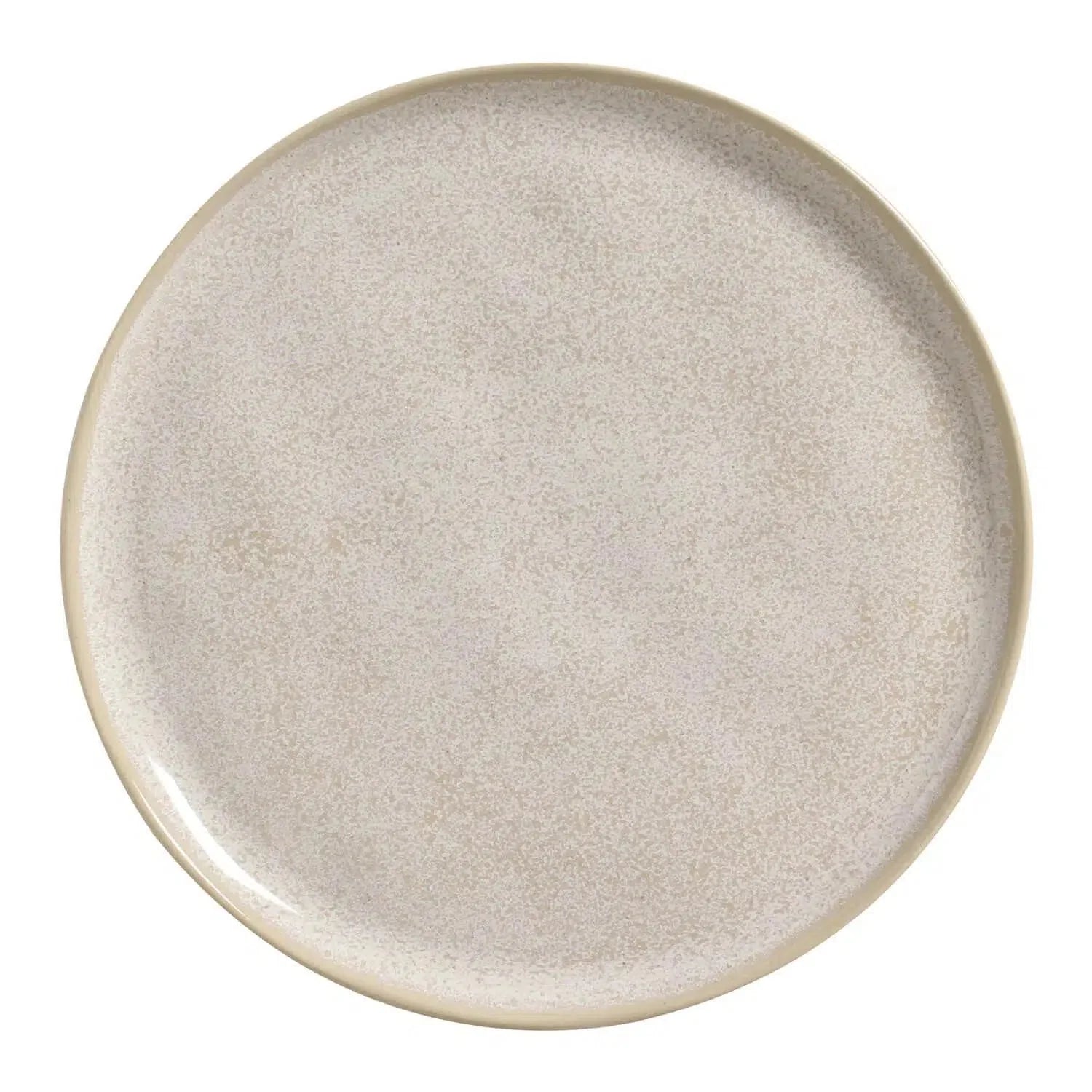 Jogo 6 Pratos Rasos Stoneware Bio Latte 27,5cm Porto Brasil