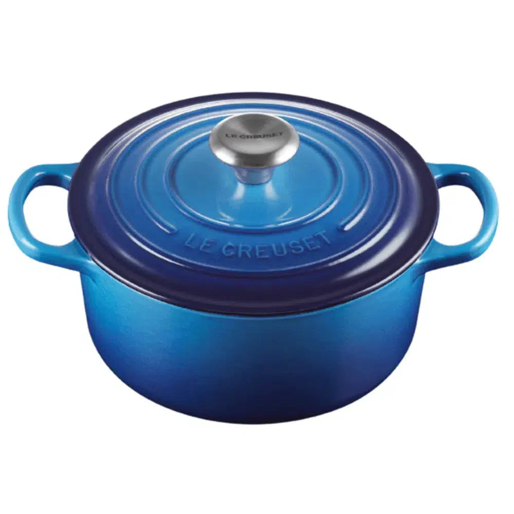Panela Le Creuset Redonda Signature Azure 5,3L 26cm