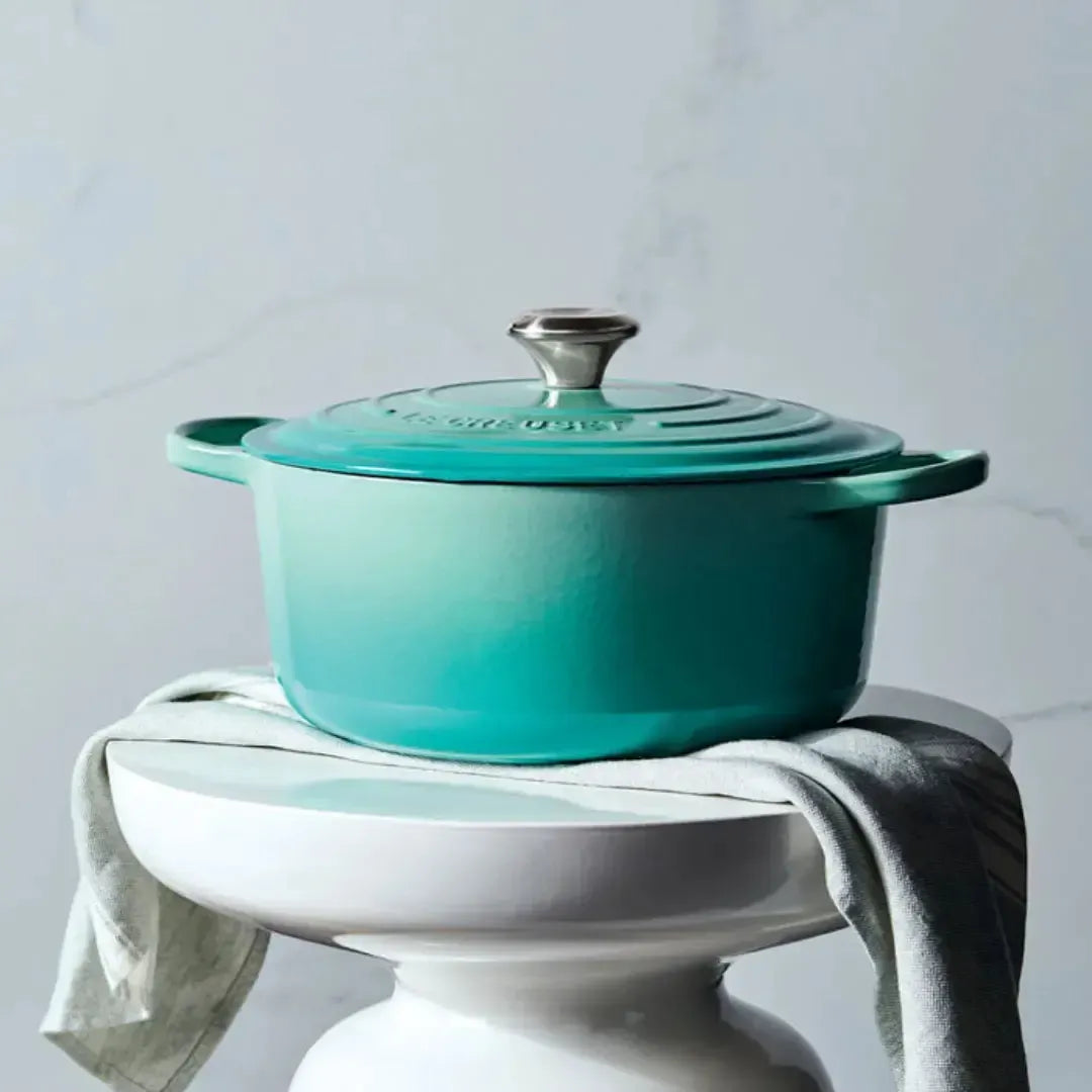 Panela Le Creuset Redonda Signature Cool Mint 2,4L 20cm