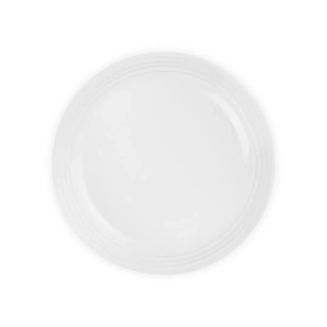 Prato Fundo Cerâmica 22cm Branco Le Creuset