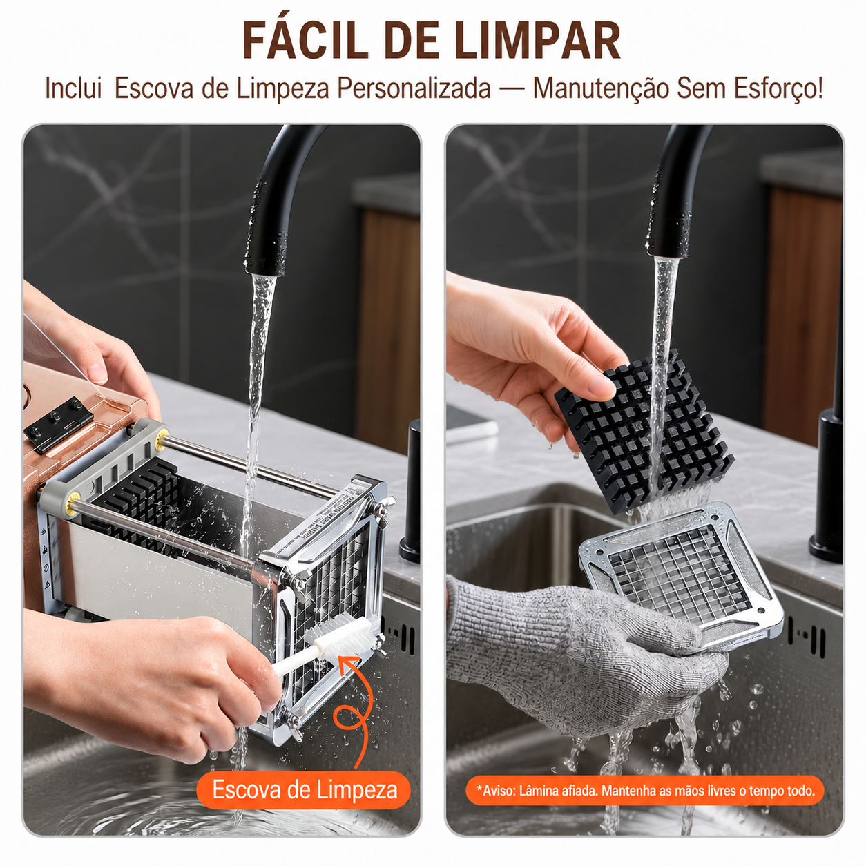 Fatiador Elétrico MasterSlice - Aço Inox - Bivolt