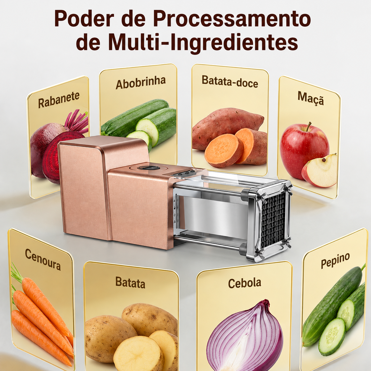 Fatiador Elétrico MasterSlice - Aço Inox - Bivolt
