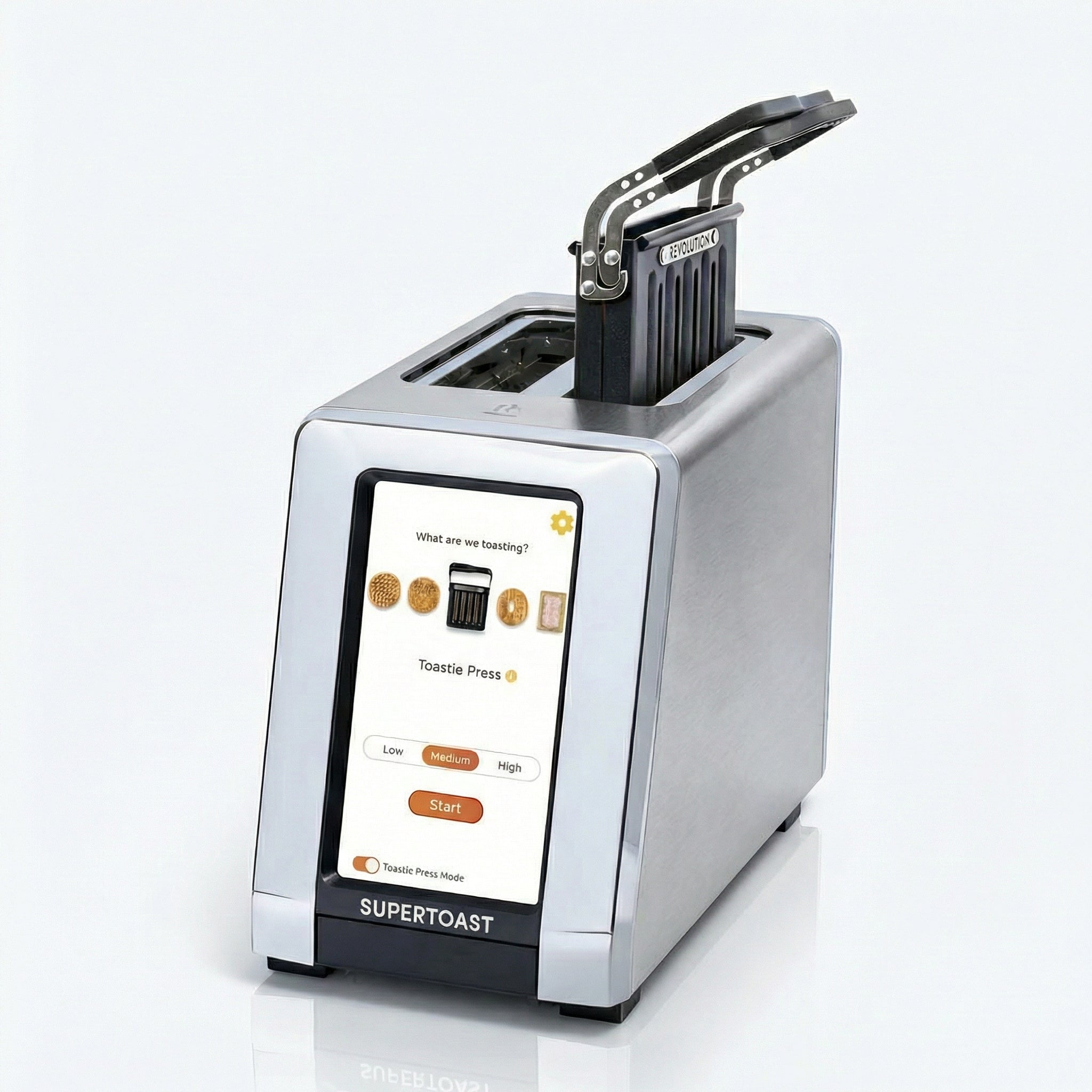 Torradeira com Tela Touch + Prensa SUPERTOAST