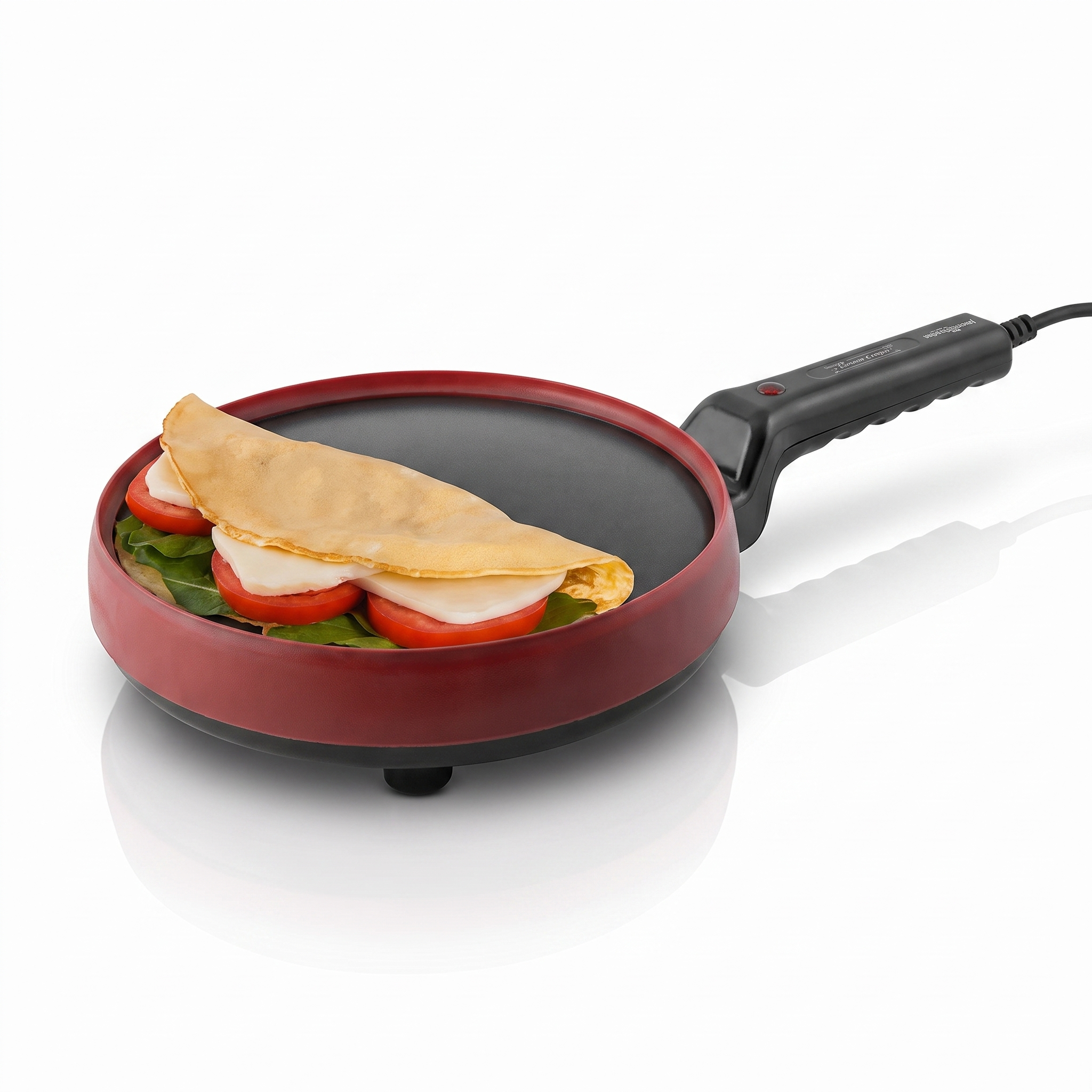 Panquequeira Elétrica Bivolt + Travessa e Acessórios