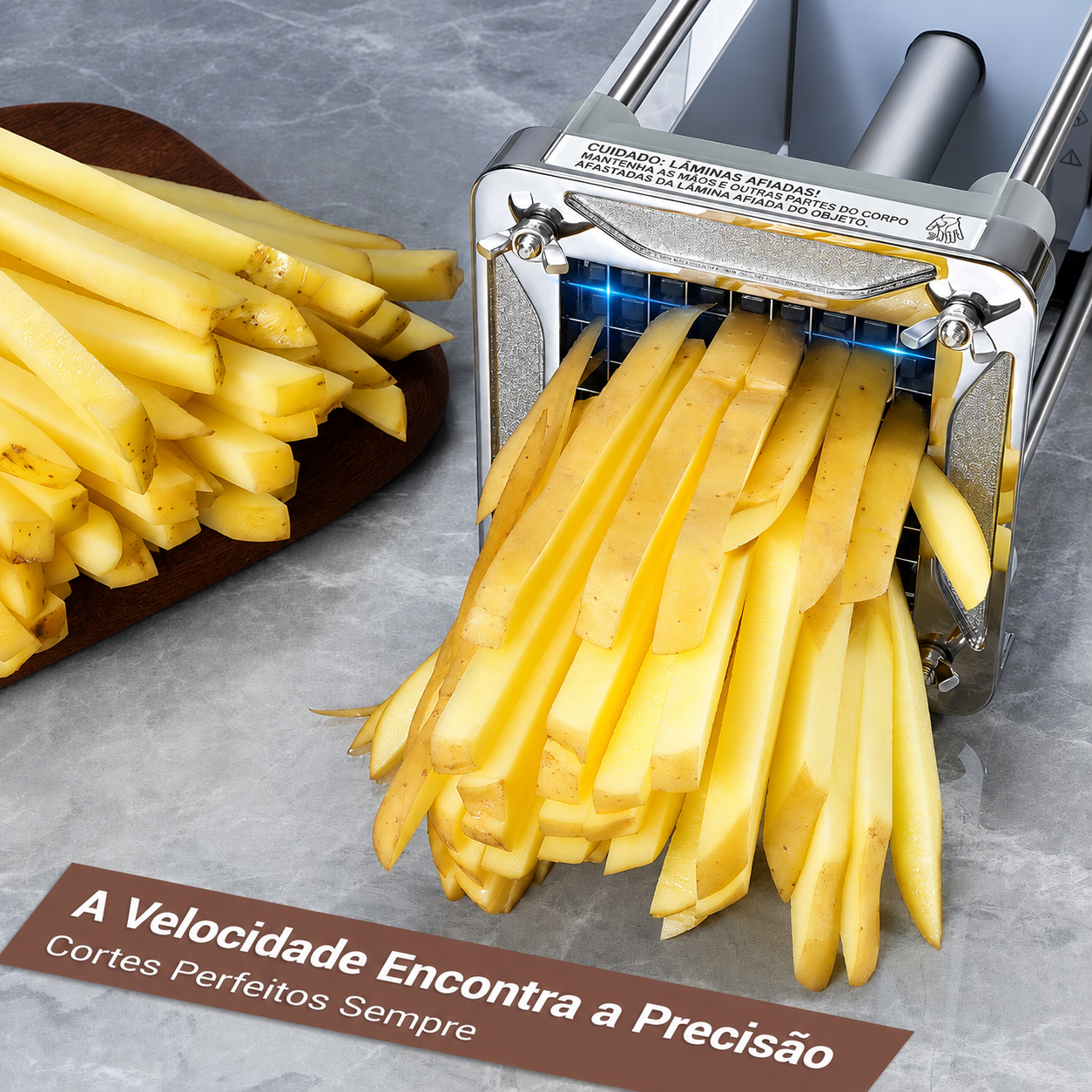 Fatiador Elétrico MasterSlice - Aço Inox - Bivolt